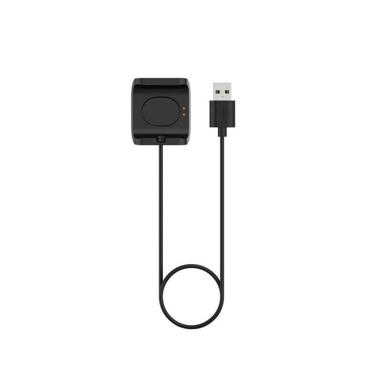 Plastik Amazfit Stratos 3 USB Ladestation - Sort#serie_1