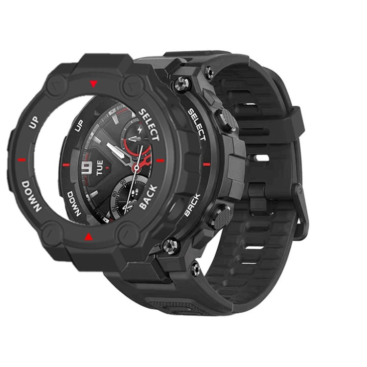 Amazfit T-Rex Kompakt Silikone Bumper  - Rød#serie_3