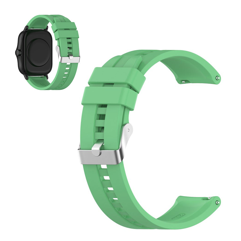 Vildt nydelig Universal Amazfit Silikone Rem - Grøn#serie_8