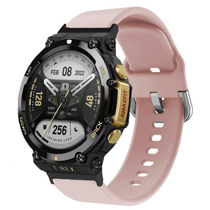 Rigtigt hårdfør Amazfit T-Rex 2 Silikone Urrem - Pink#serie_5