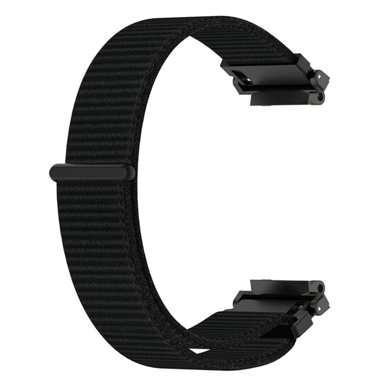 Meget flot Amazfit T-Rex 2 Nylon Rem - Sort#serie_4