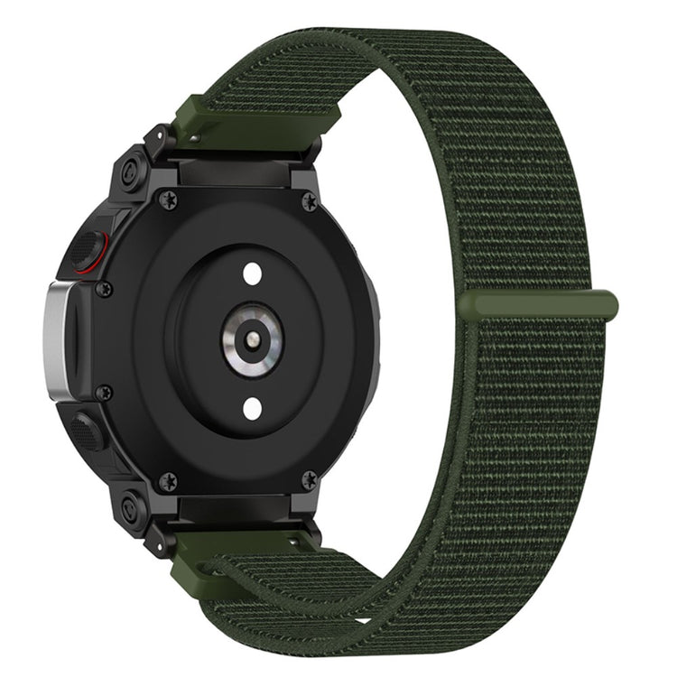 Meget flot Amazfit T-Rex 2 Nylon Rem - Grøn#serie_5