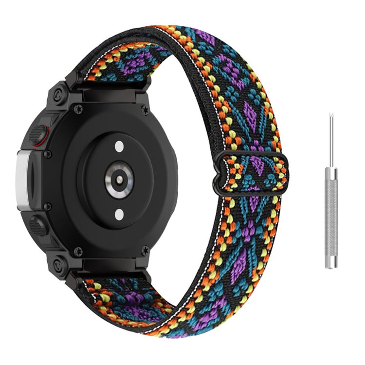 Rigtigt flot Amazfit T-Rex 2 Nylon Rem - Lilla#serie_7