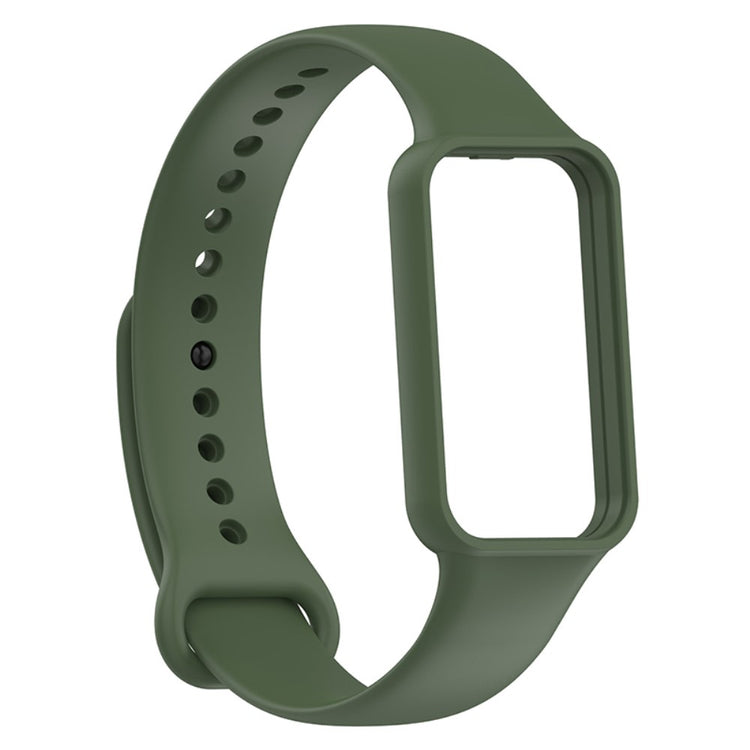 Vildt rart Amazfit Band 7 Plastik Rem - Grøn#serie_5