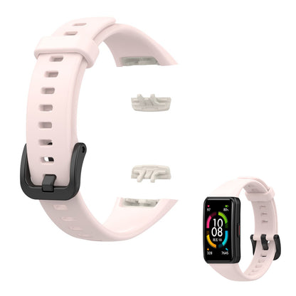 Holdbart Honor Band 6 Silikone Rem - Pink#serie_5