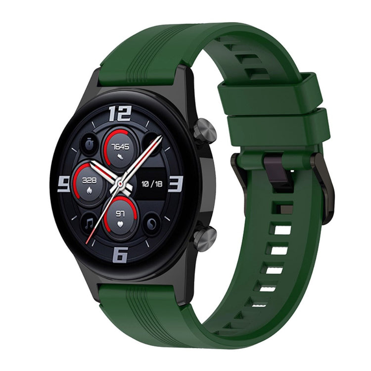 Super kønt Honor Watch GS 3 Silikone Rem - Grøn#serie_7
