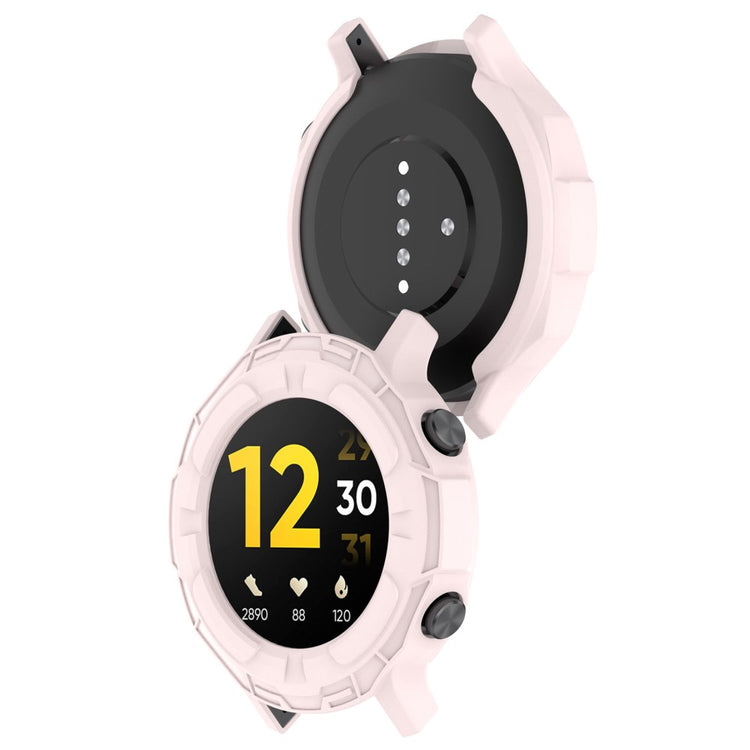 Realme Watch S Beskyttende Silikone Bumper  - Pink#serie_5
