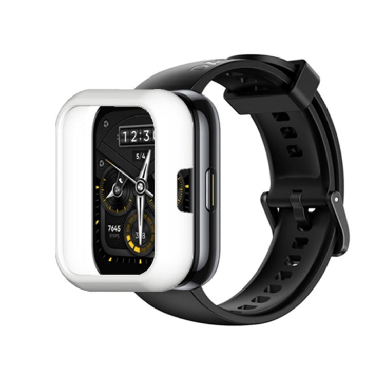 Realme Watch 2 Pro Enkel Silikone Bumper  - Hvid#serie_1