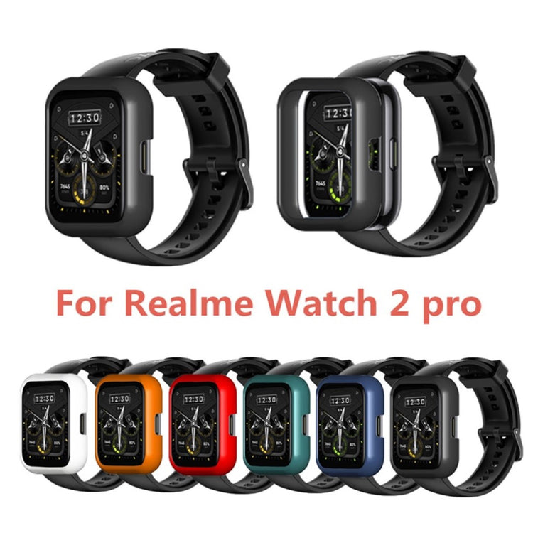Realme Watch 2 Pro Enkel Silikone Bumper  - Hvid#serie_1