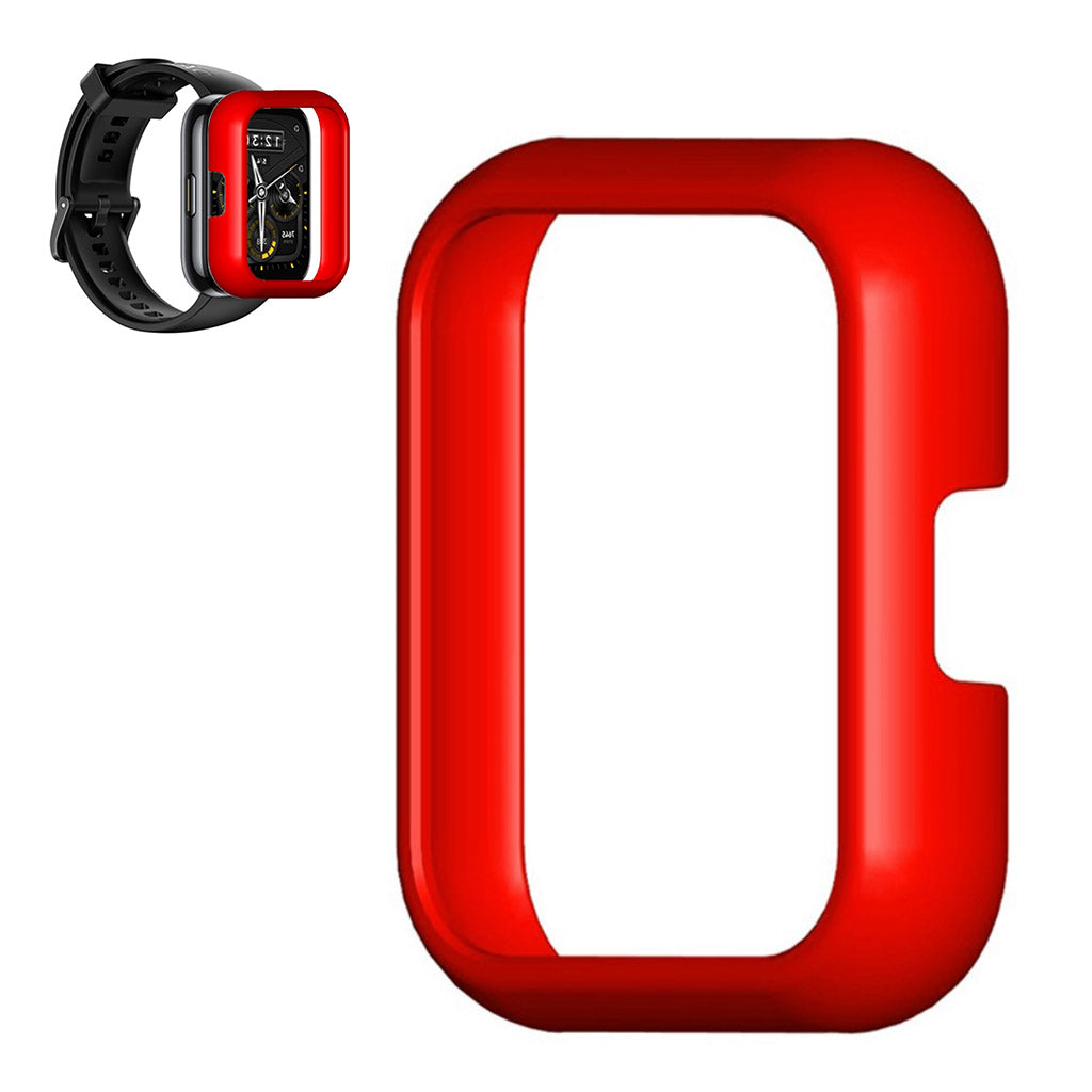 Realme Watch 2 Pro Enkel Silikone Bumper  - Rød#serie_5